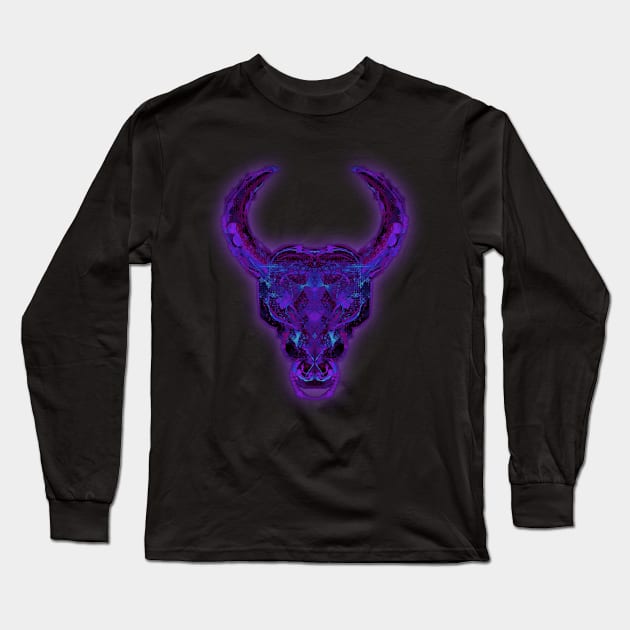 Taurus 5c Black Long Sleeve T-Shirt by Boogie 72